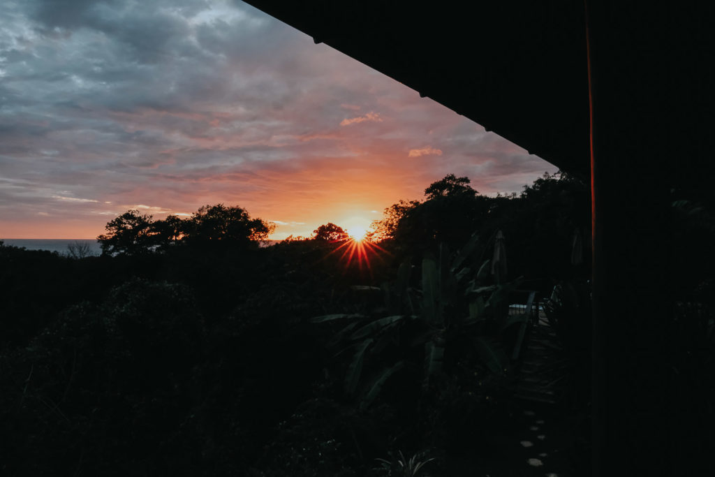 sunset in nosara costa rica wedding photographer travels