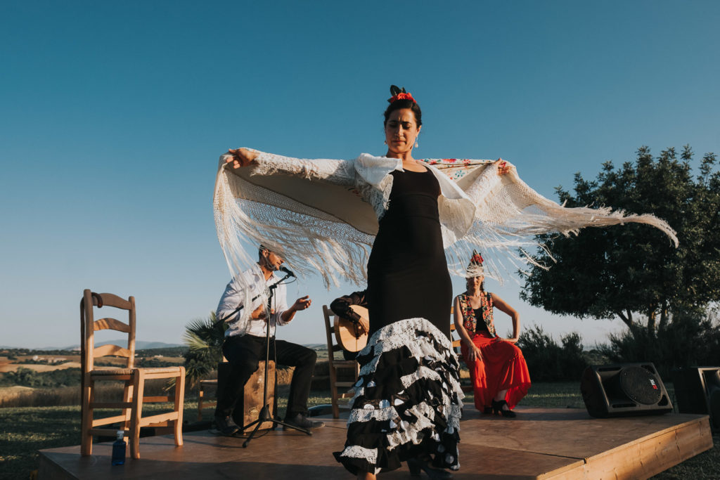 flamenco dancer outdoors jerez wedding photographer