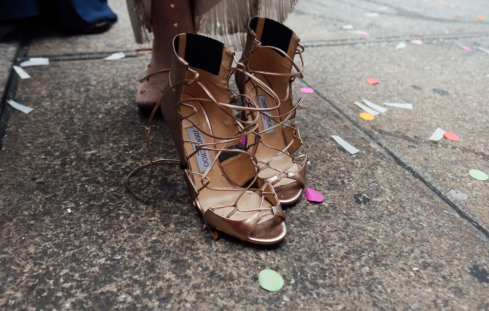 jimmy choo wedding shoes heels new york city elopement